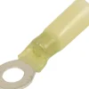 Hot Cosse à oeil isolée thermorétractable jaune M6 (x10)