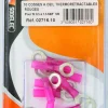 Sale Cosse à oeil isolée thermorétractable rouge M6 (x10)
