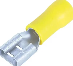 Online Cosse plate isolée femelle jaune 9,5x1,1 mm (x10)