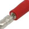 New Cosse ronde mâle isolée rouge M4 (x10)
