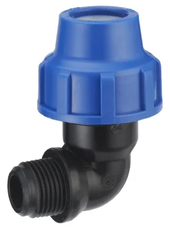 Clearance NOYON & THIEBAULT Coude plastique mâle pr tuyau polyéthylène M3/4 D25