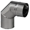 TEN Coude équerre 90° 3 parties inox 304 Ø153mm