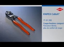 New KNIPEX Coupe-boulons compact CoBolt 200 mm