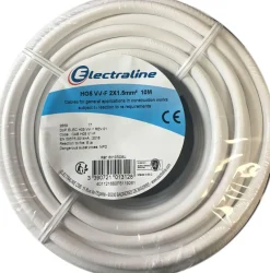 Discount ELECTRALINE Couronne film Ho5 10M blanc