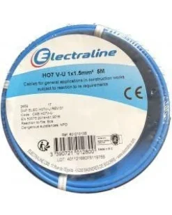 Sale ELECTRALINE Couronne film Ho7 5M Bleu