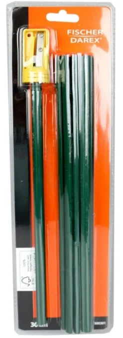 Outlet FISCHER DAREX Crayons de maçon (x12) et taille crayon