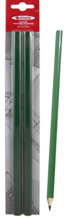 Online TALIAPLAST Crayon tailleur de pierre vert 30cm (x2)