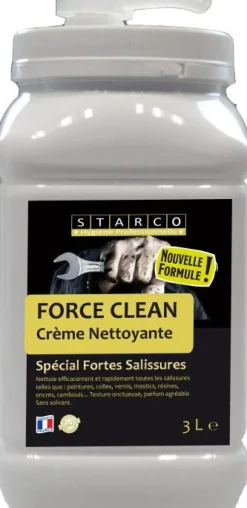 Best STARCO Crème nettoyante Force Clean spécial fortes salissures 3L