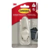 Sale 3M Crochet adhésif métal déco nickel brossé grand modèle