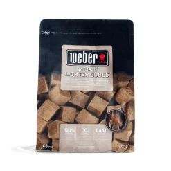 Hot WEBER Cubes allume-feu brun