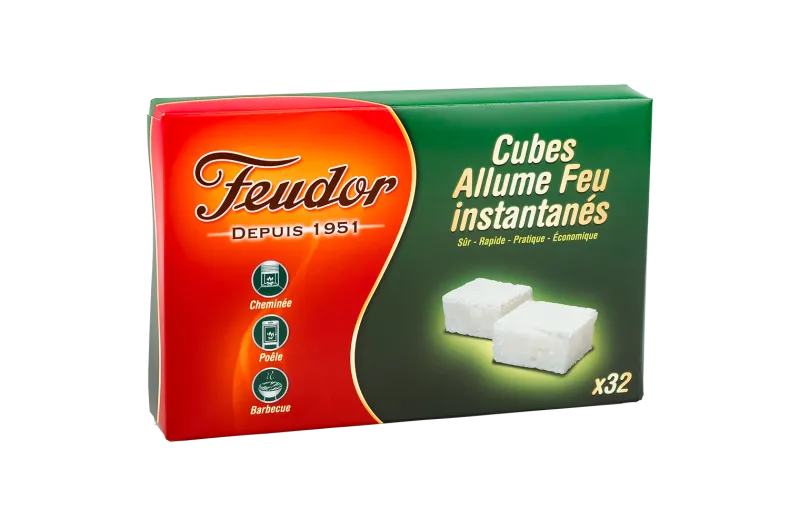 Discount FEUDOR Cubes allume-feu kérosène (x32)