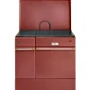 Discount GODIN Cuisinière à bois Arpège carmin poli