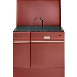 Discount GODIN Cuisinière à bois Arpège carmin poli