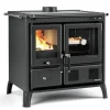 Discount Cuisinière à bois Gardenia 5.0 acier noir/anthracite NORDICA