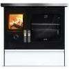 Online DEVILLE Cuisinière à bois Mélisse 90 noir/blanc