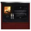 Online DEVILLE Cuisinière à bois Mélisse 90 noir/bordeaux