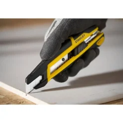 Best STANLEY Cutter 18 mm Quick Snap bi-matière molette crantée
