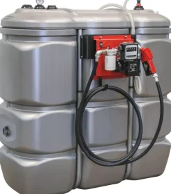 DRAKKAR EQUIPEMENT Cuve stockage fioul PEHD double paroi 1500L 230 V 60 L/min
