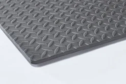 Best MOTTEZ Dalle carrée en mousse noir 62x62 cm