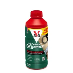 V33 Décapant gel express multisupport 1L + 20% offerts