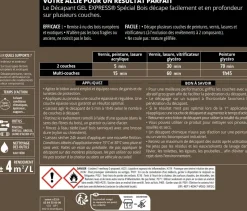 Sale V33 Décapant Gel Express Spécial Bois 0.5L