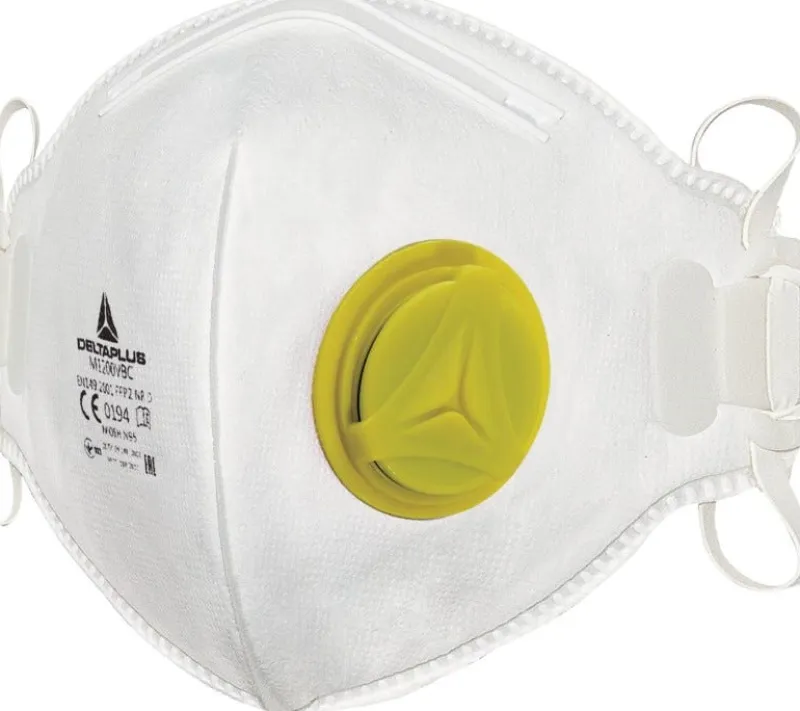 Clearance DELTA PLUS Demi-masques jetables FFP2 avec valve (x10)