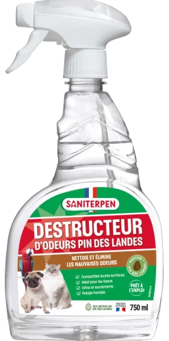 Clearance SANITERPEN Destructeur d'odeurs pin des Landes 750 ml
