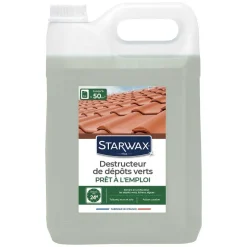 Clearance STARWAX Destructeur dépôts verts PAE toitures, murs et sols ext. 5L