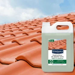 Clearance STARWAX Destructeur dépôts verts PAE toitures, murs et sols ext. 5L