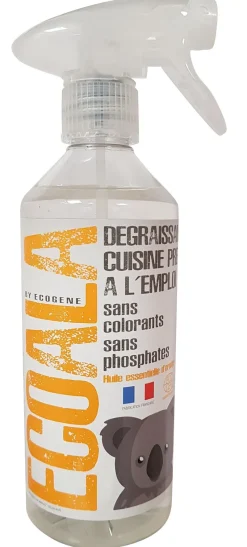 Clearance ECOGENE Dégraissant cuisine huile essentielle d'orange 500 ml PAE