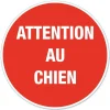 Sale CHAPUIS Disque de signalisation "Attention au chien"