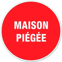 Clearance CHAPUIS Disque de signalisation "Maison piégée" PVC adhésif