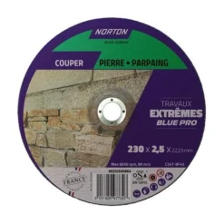 NORTON Disque de tronçonnage 230 x 2.5 x 22.23 mm pour pierre