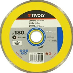 Online TIVOLY Disque diamant carrelette Ø180+ bague réduction 25.4 et 22.2
