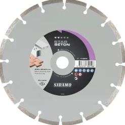 SIDAMO Disque diamant Star Béton 230