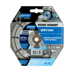 Clearance NORTON Disque diamant 125x22,3 mm