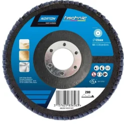 NORTON Disque à lamelles fibre tech. norzon 125x22 G40