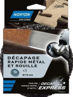 Best NORTON Disque meuleuse Ø 115 Décap Express métal