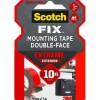 Sale SCOTCH Double face extrême extérieur Noir 1,5m x 19mm
