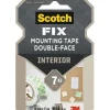 SCOTCH Double face intérieur Blanc 1,5m x 19mm