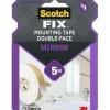 Discount SCOTCH Double face pour miroir Blanc 5m x 19mm