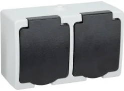 Best Double prise Aquae 2 pôles + terre IP44