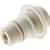 Outlet ZENITECH Douille E14 nylon + 1 bague blanc