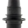 ZENITECH Douille E14 nylon bague simple noir