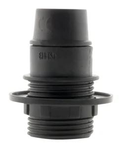 ZENITECH Douille E14 nylon bague simple noir