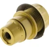 ZENITECH Douille E14 nylon or + 1 bague