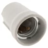 Outlet ZENITECH Douille E27 porcelaine sans bague blanc