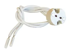 Outlet TIBELEC Douille halogène G4/GU4/GU5,3/GY6,35, 5A 25V