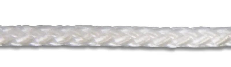 Online CHAPUIS Drisse en polyamide tressée blanc Ø4mm -Vendu au mètre