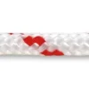 Online CHAPUIS Drisse synthétique Ø6mm blanc/rouge - Vendu au mètre